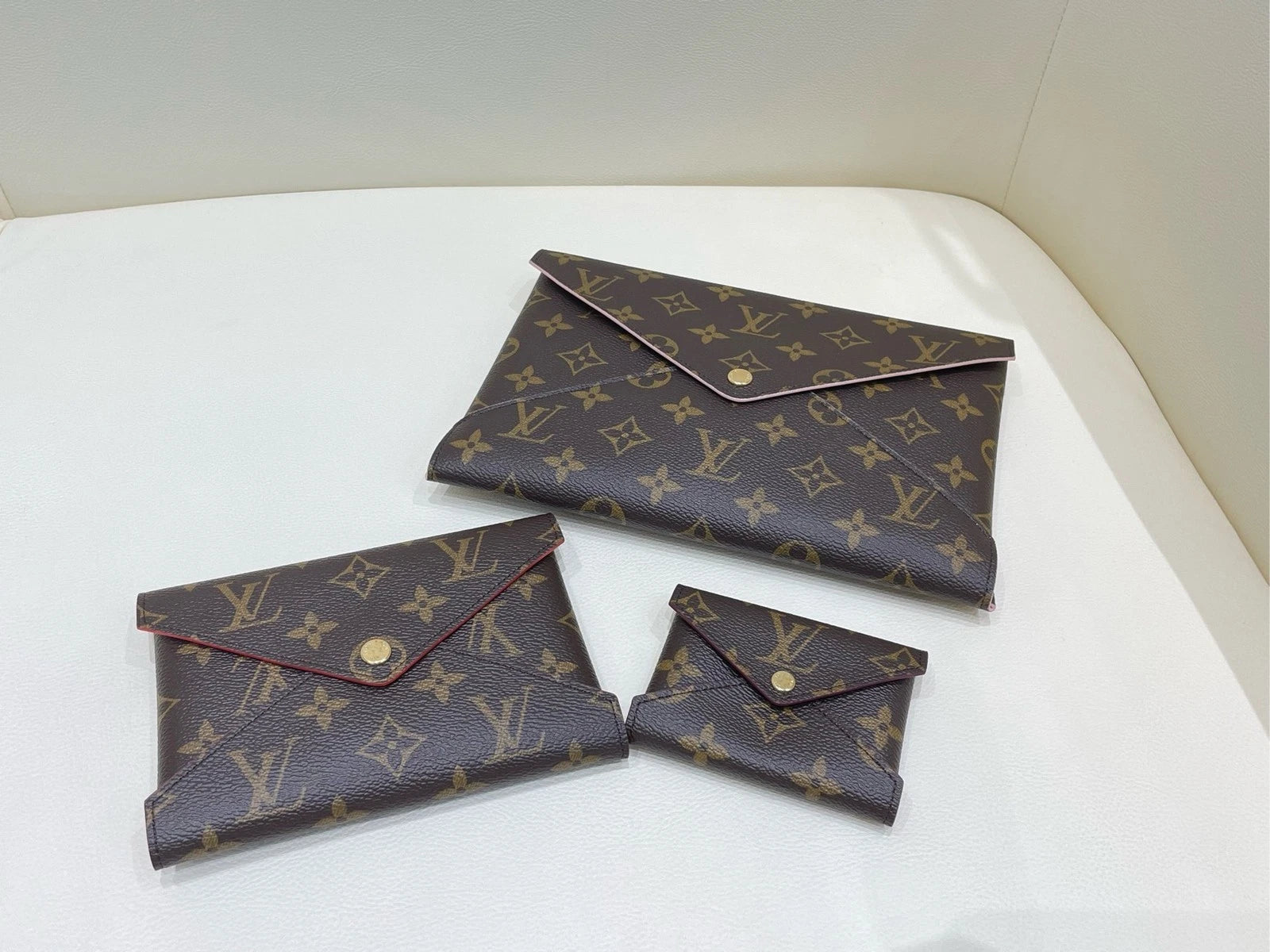 Louis Vuitton Monogram Canvas Kirigami Pochette Clutch Bag For Women