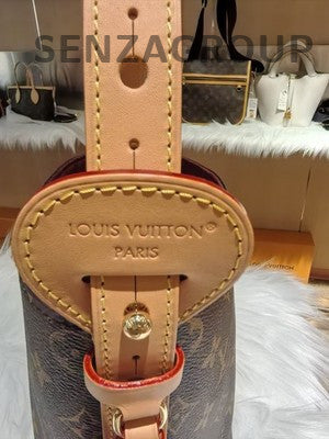 Louis Vuitton All In BB Bucket Bag Women's Golden Brown Classic Crossbody