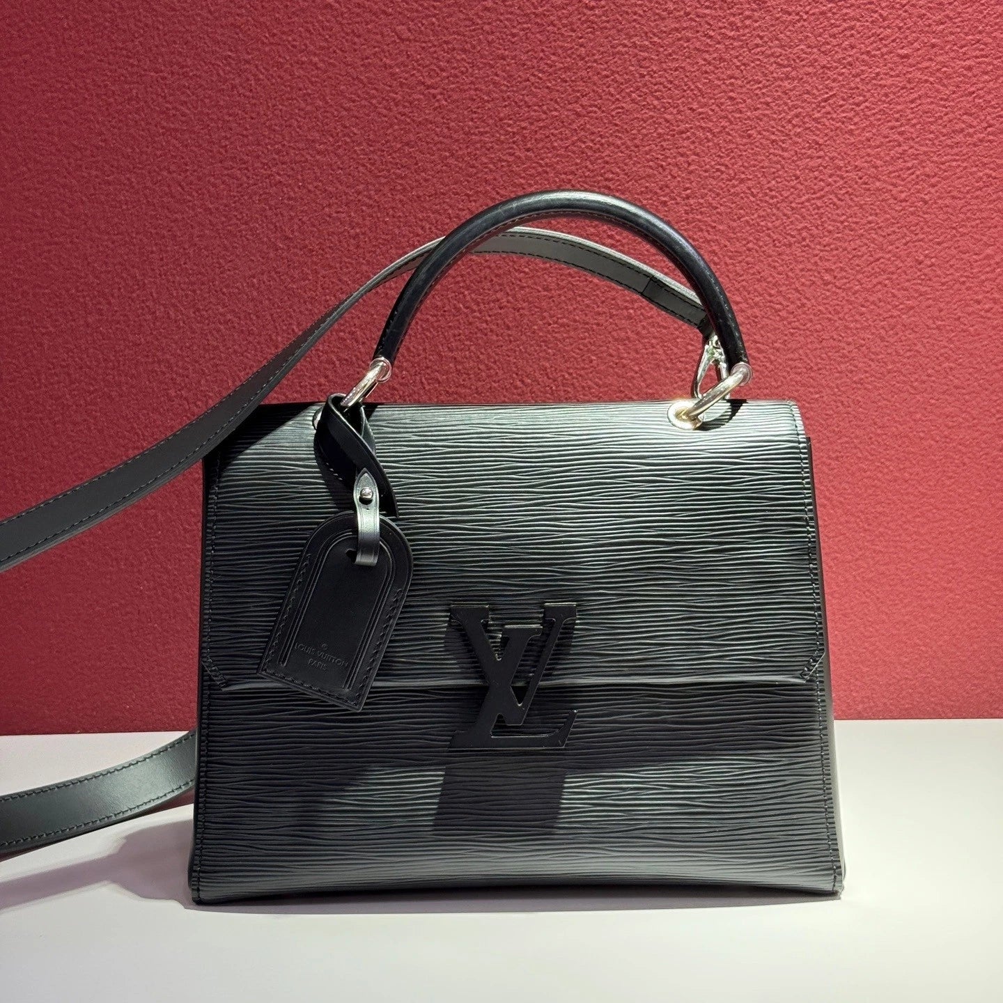 Louis Vuitton Black Epi Leather Handbag For Women