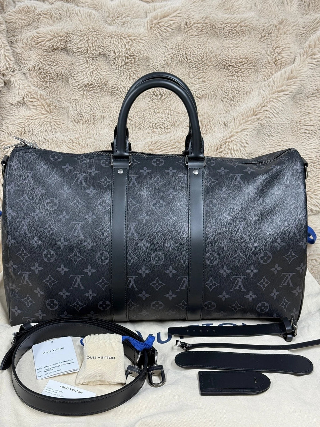 Louis Vuitton Keepall45 Top Handle Travel Bag For Unisex