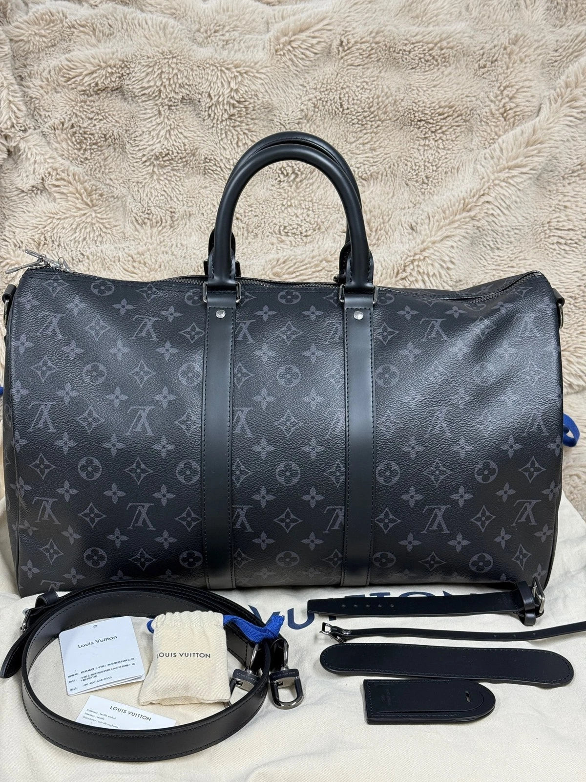 Louis Vuitton Keepall45 Top Handle Travel Bag For Unisex