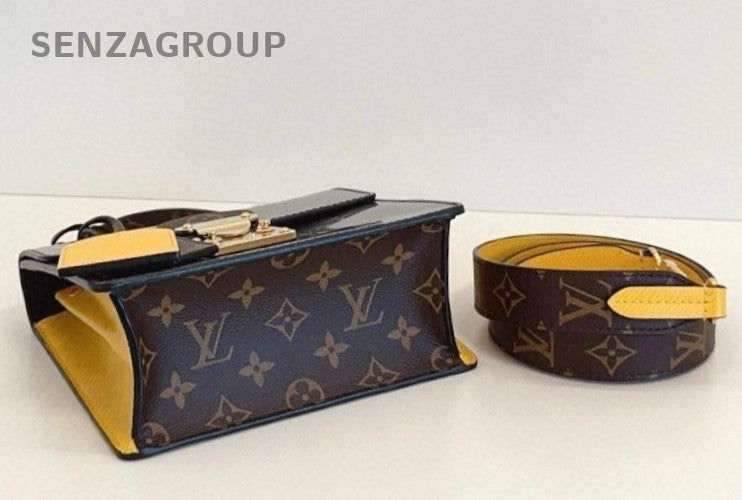 Louis Vuitton Spring Street Epi Leather Top Handle Shoulder Crossbody Bag Silver