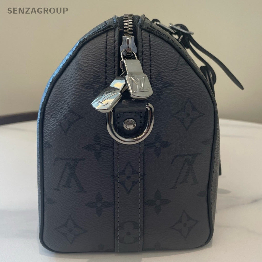 Louis Vuitton City Keepall27 Monogram Shoulder Bag Crossbody Black Unisex Adults