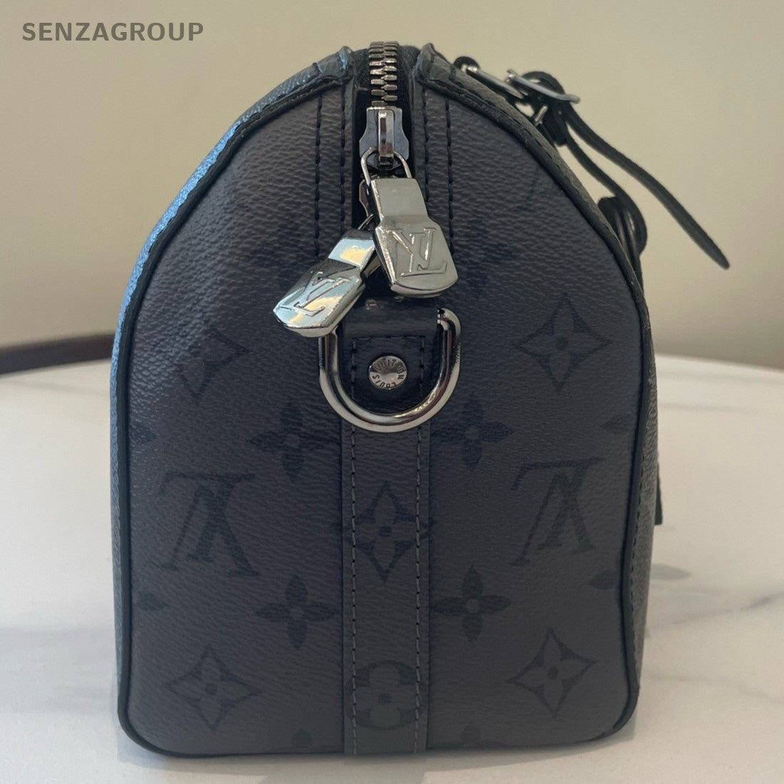 Louis Vuitton City Keepall27 Monogram Shoulder Bag Crossbody Black Unisex Adults