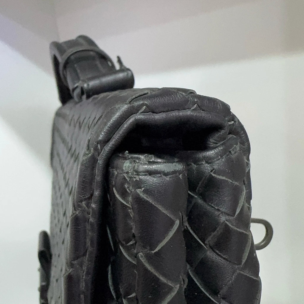 Bottega Veneta Classic Woven Leather Handbag Briefcase For Women