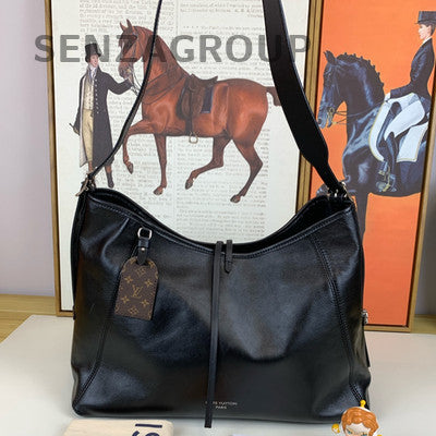 Louis Vuitton Carryall Vibe Shoulder Crossbody Bag Medium Size