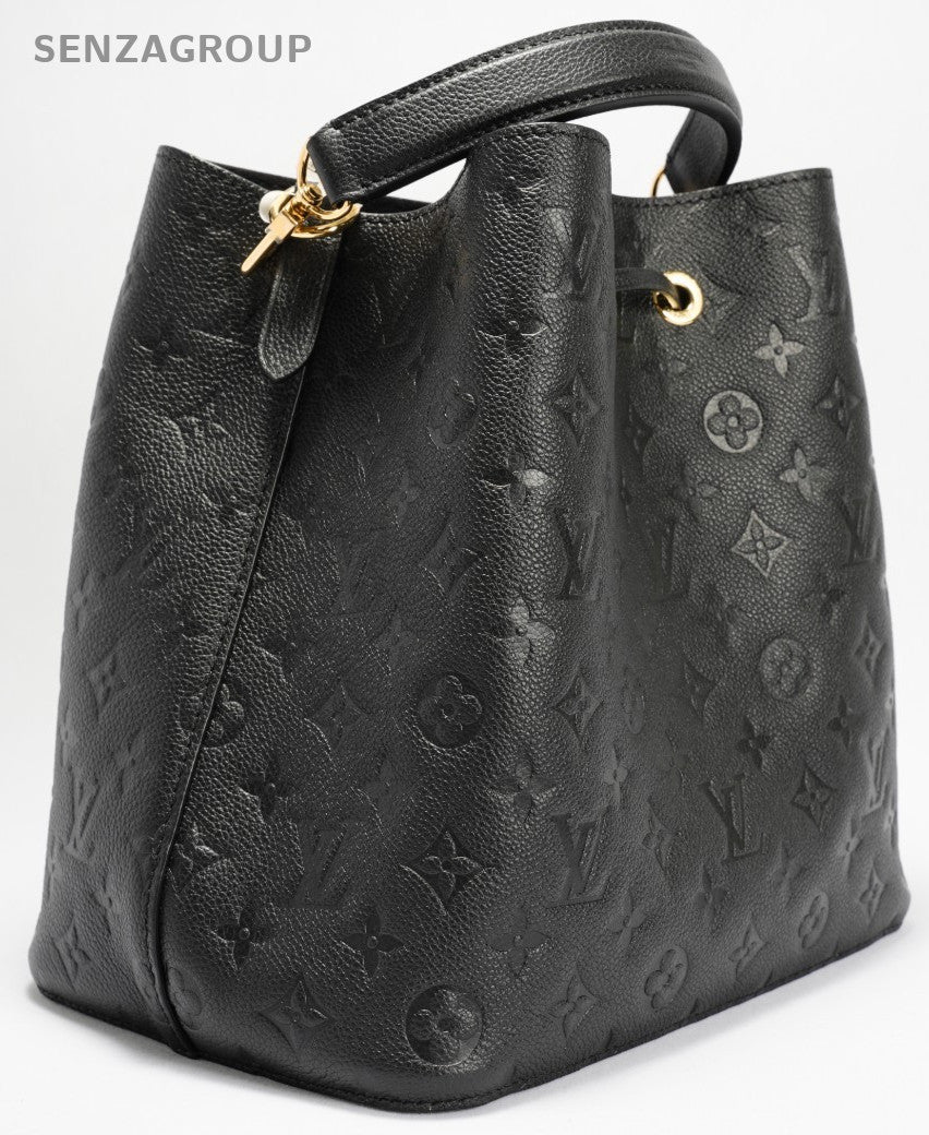 Louis Vuitton M45256 Black Empreinte NéoNoé MM chip version Shoulder Handbag