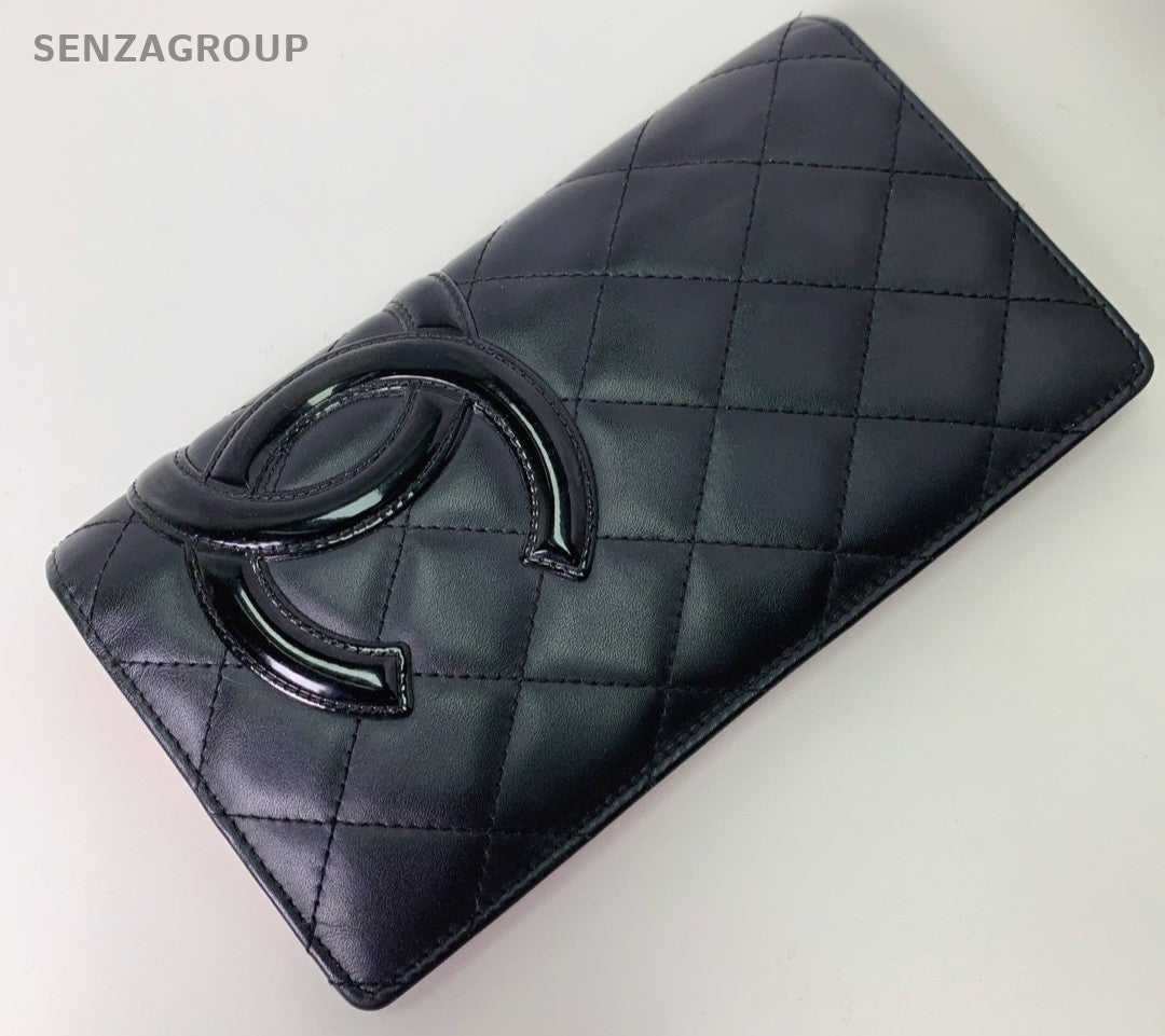 CHANEL Cambon Black Wallet