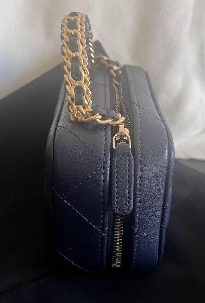 CHANEL 22K  Camera bag mini Top Handle Chain Strap Crossbody Brand NEW
