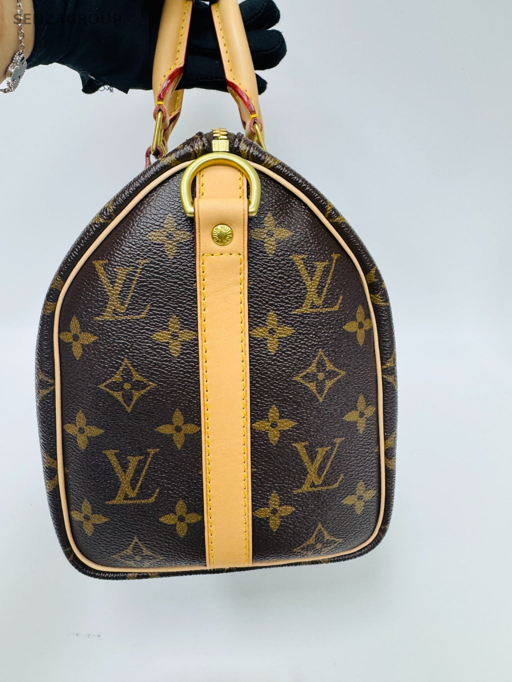Louis Vuitton Speedy25 Monogram Handbag 2WAY Shoulder bag Crossbody Women