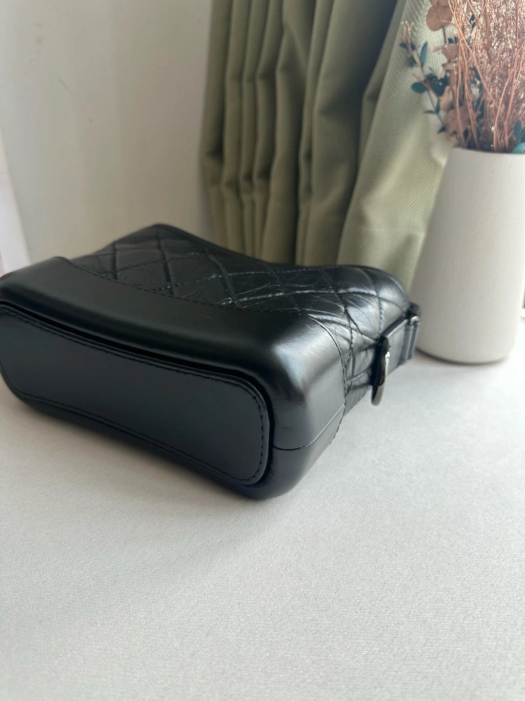 CHANEL So Black Leather Small Crossbody Bag For Women