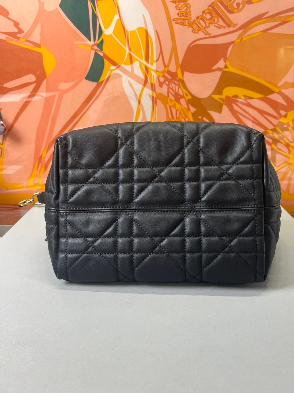 Dior Toujours Black Cannage Leather Tote Bag for Women