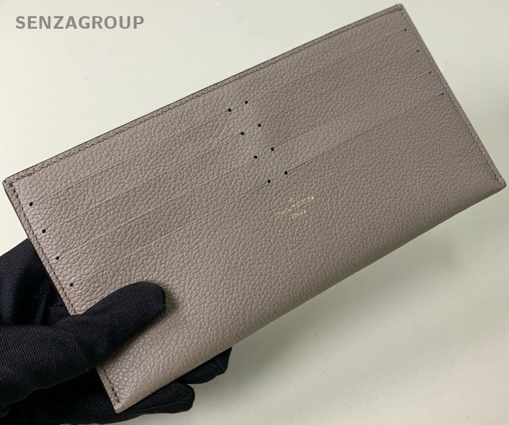 Louis Vuitton Félicie Pochette Elephant Gray Chain Strap Crossbody bag Women