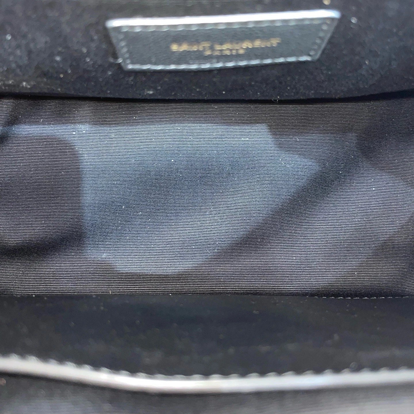Saint Laurent Niki Gold Blue Shoulder Bag Excellent