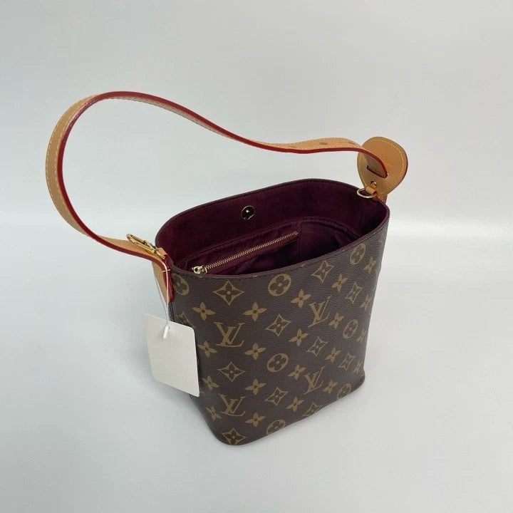 Louis Vuitton Classic Monogram Canvas All In BB Bucket Shoulder Women