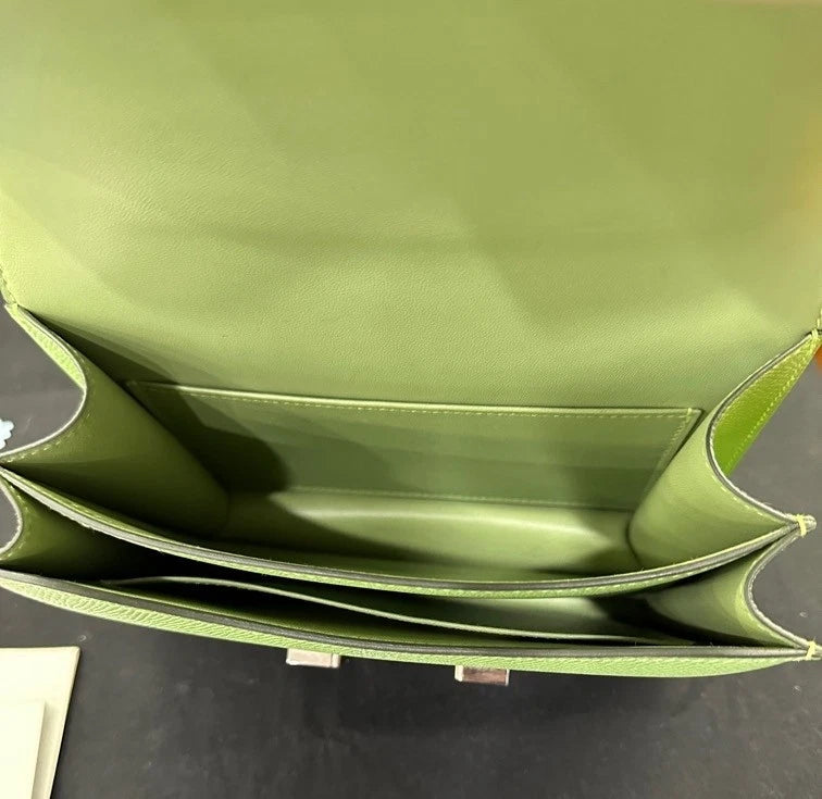 Hermes Constance 19 Green Epsom Leather Crossbody Bag For Women