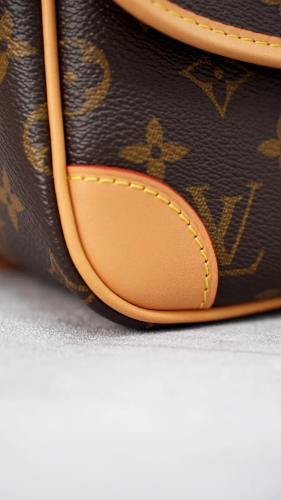 Louis Vuitton Diane Monogram Shoulder Bag Crossbody Excellent