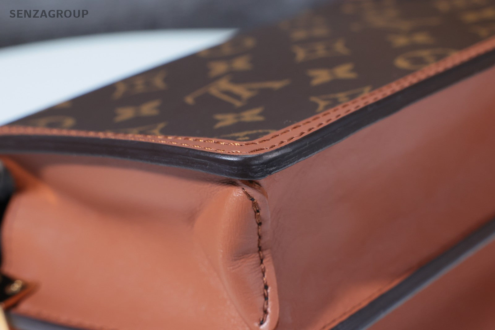 Louis Vuitton Dauphine Monogram PM Shoulder Bag Crossbody Brown Women Classic
