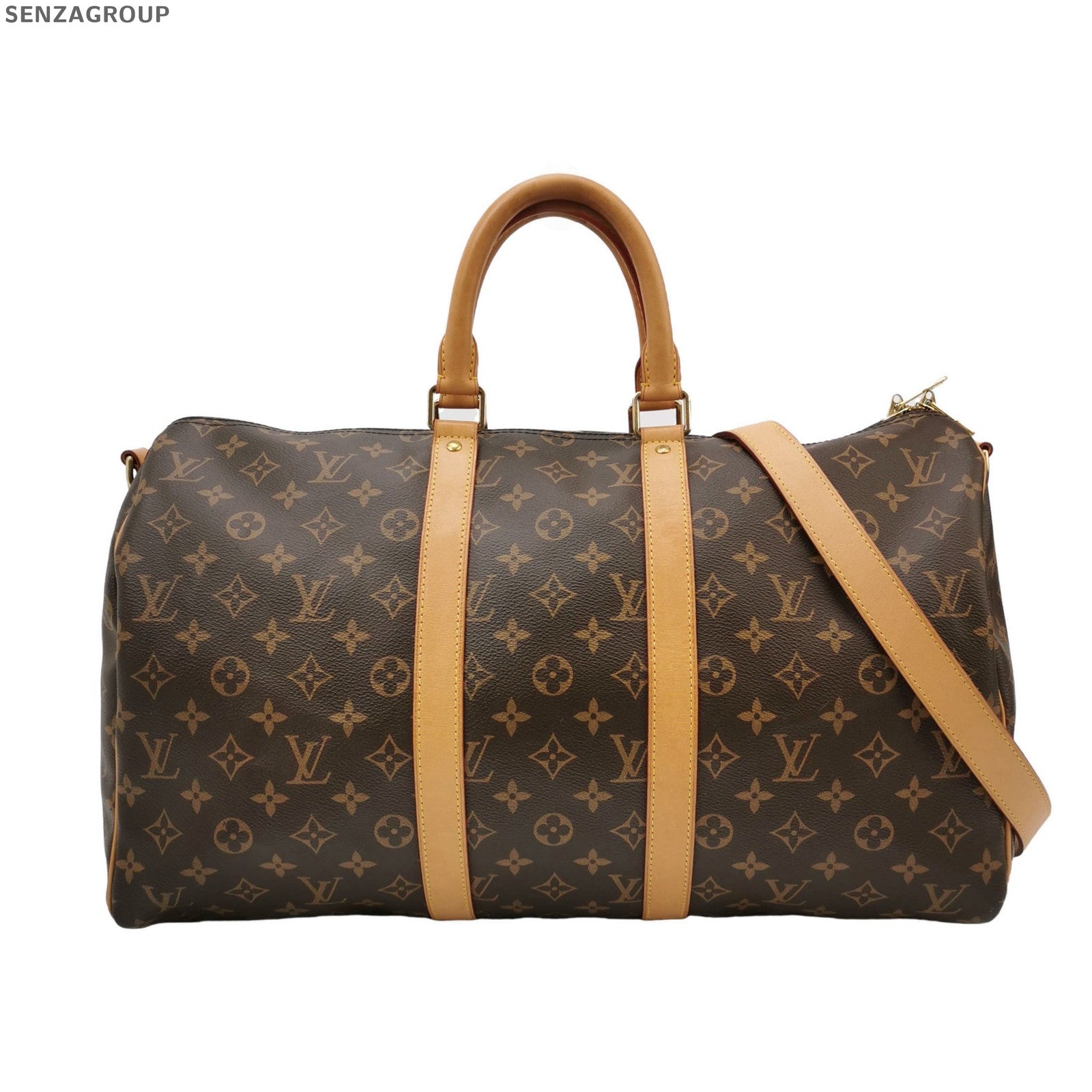 Louis Vuitton Keepall 45 Monogram Duffle Bag - Unisex Travel Carryall