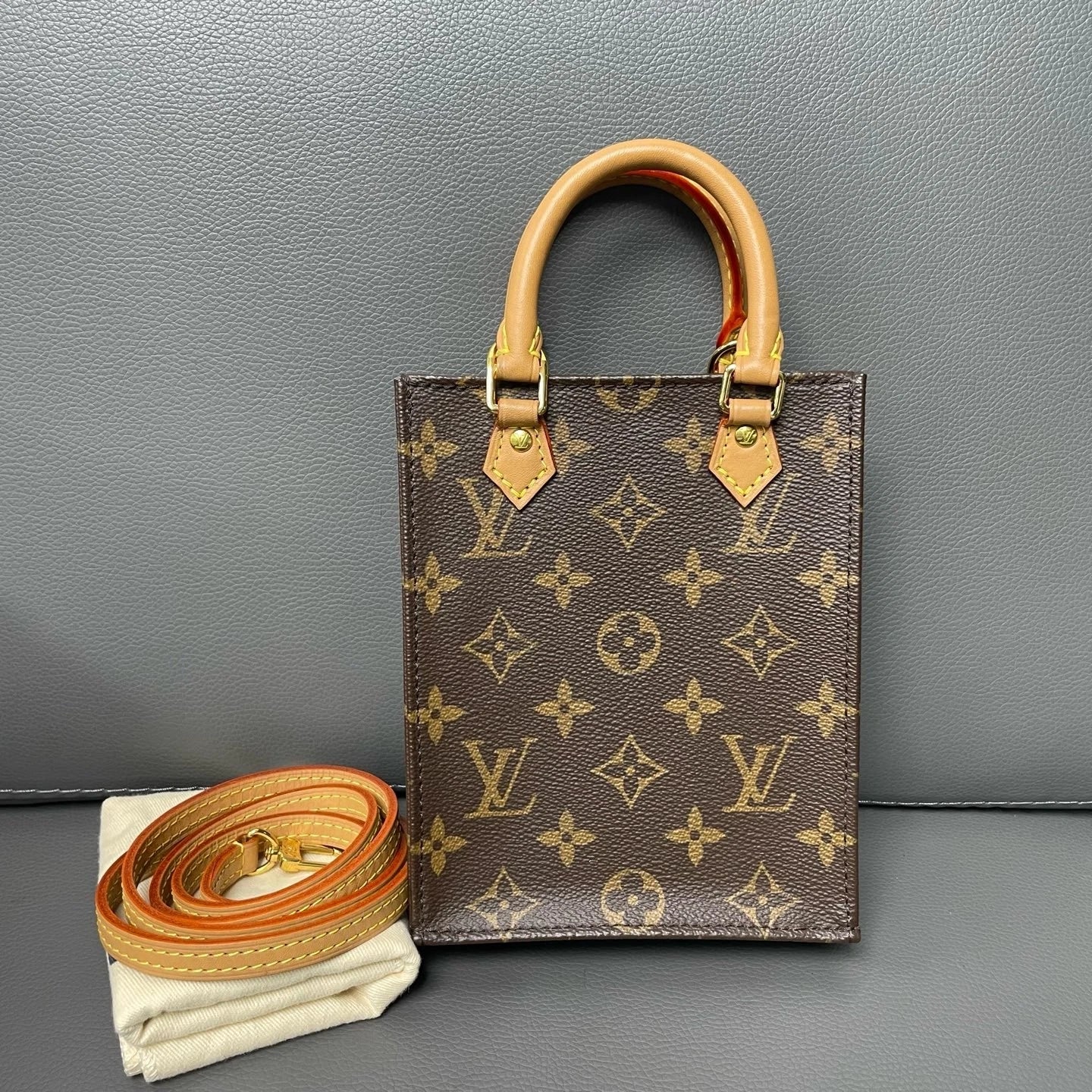 Louis Vuitton Mini Monogram Canvas Crossbody Shoulder Handbag For Women