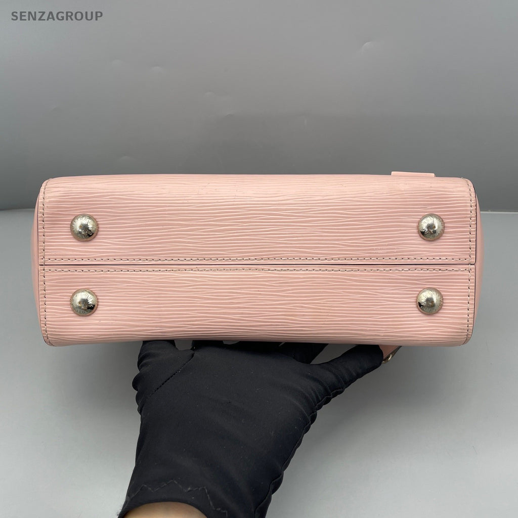 Louis Vuitton Cluny bb Top Handle 2way Shoulder Handbag Pink Women