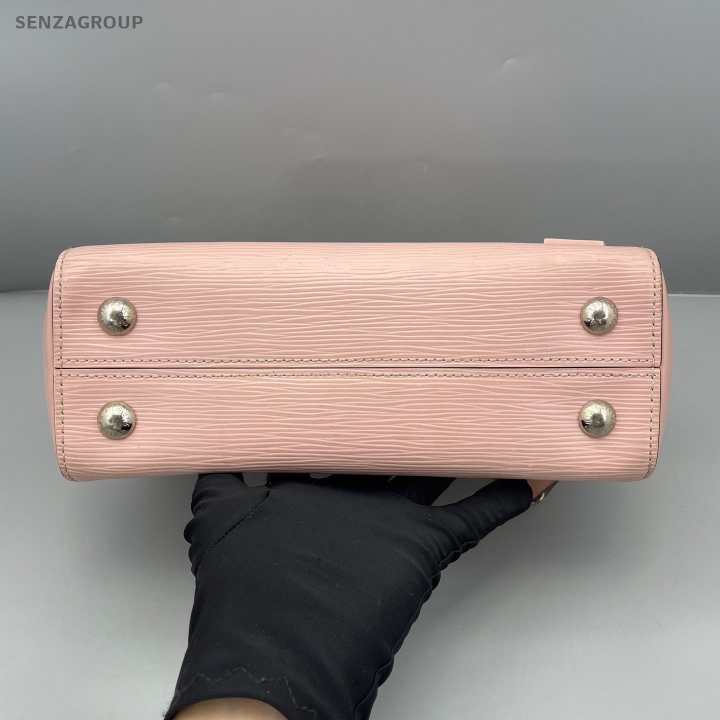 Louis Vuitton Cluny bb Top Handle 2way Shoulder Handbag Pink Women