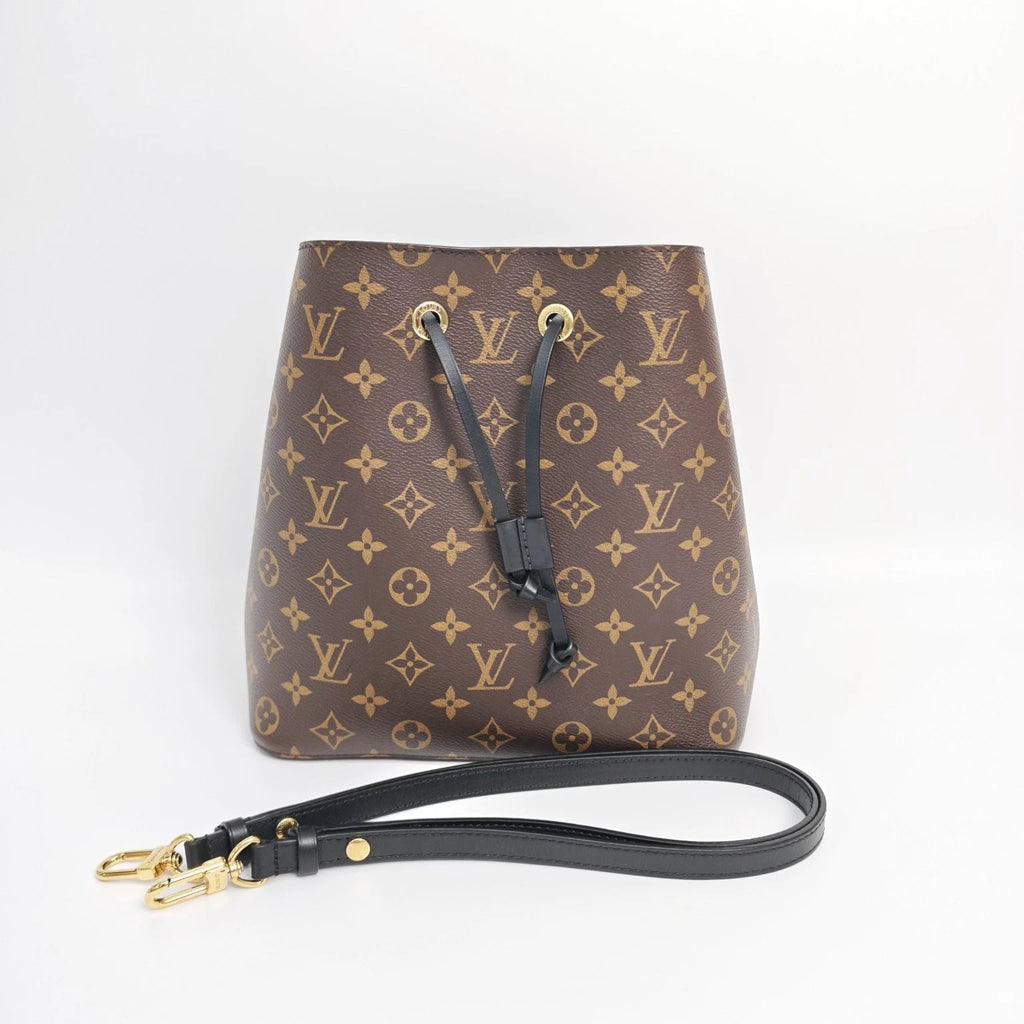 Louis Vuitton NEONOE Monogram Brown Canvas Medium Bucket Bag For Women