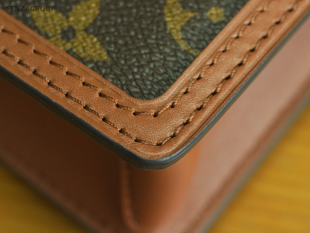 Louis Vuitton Shoulder Bag  Monogram Brown Dauphine OS M68746