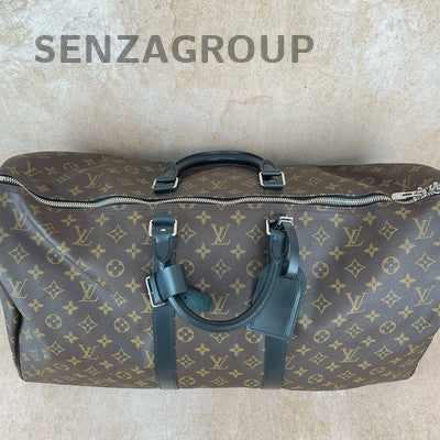 Louis Vuitton Monogram Keepall 55 Travel Bag - Unisex Shoulder Carry