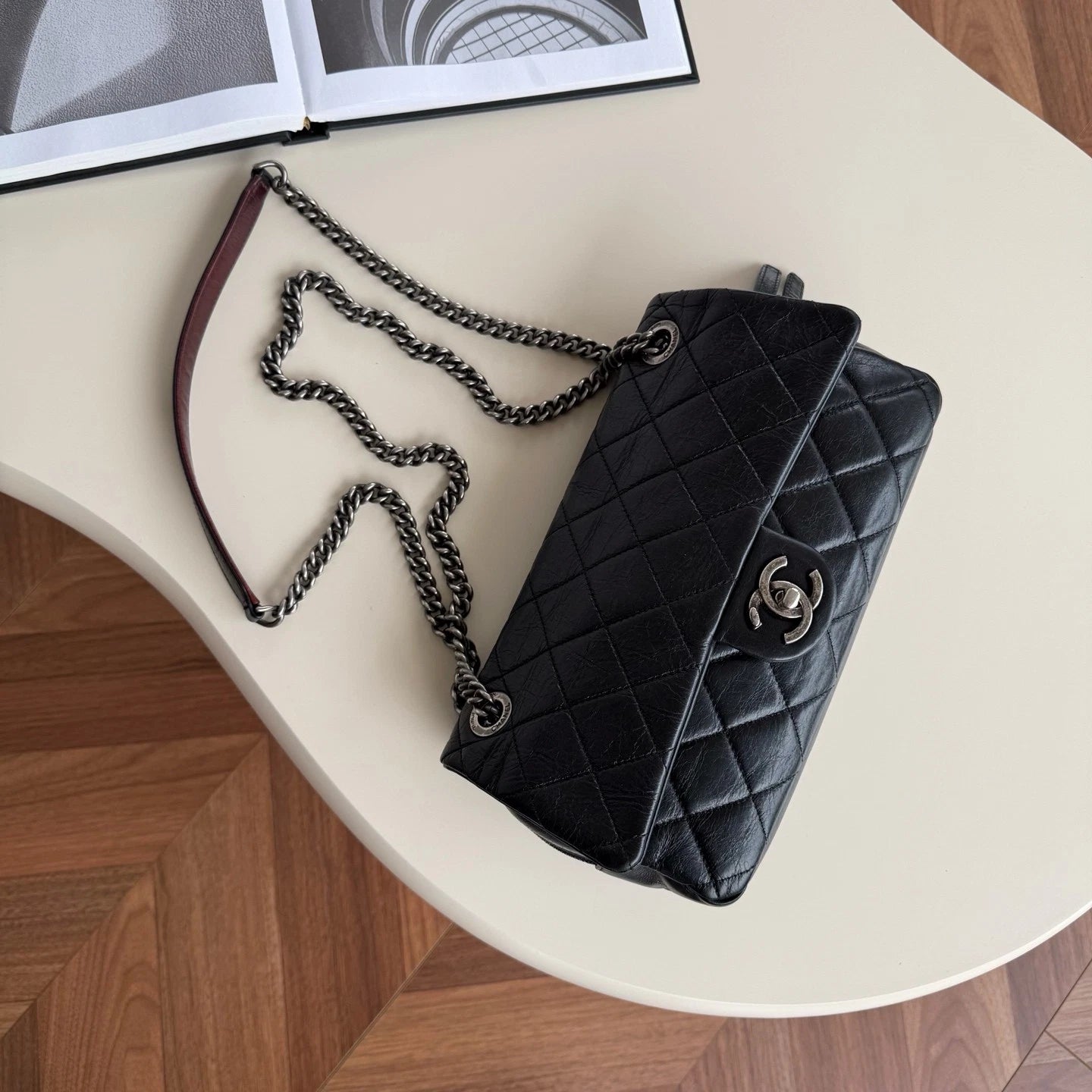 Chanel Mumbai Series Classic Flap Medium Shoulder Crossbody Bag