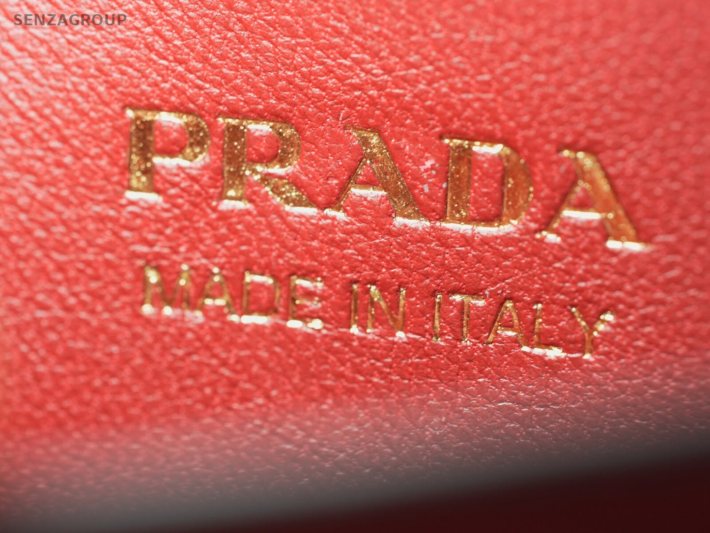PRADA Saffiano Double Shoulder Handbag