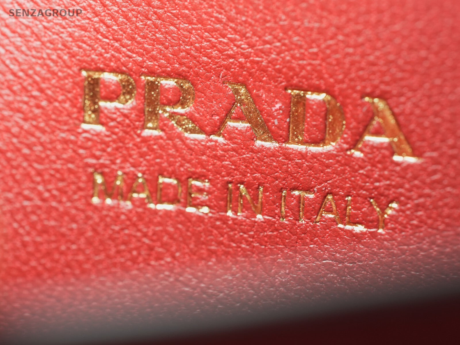 PRADA Saffiano Double Shoulder Handbag