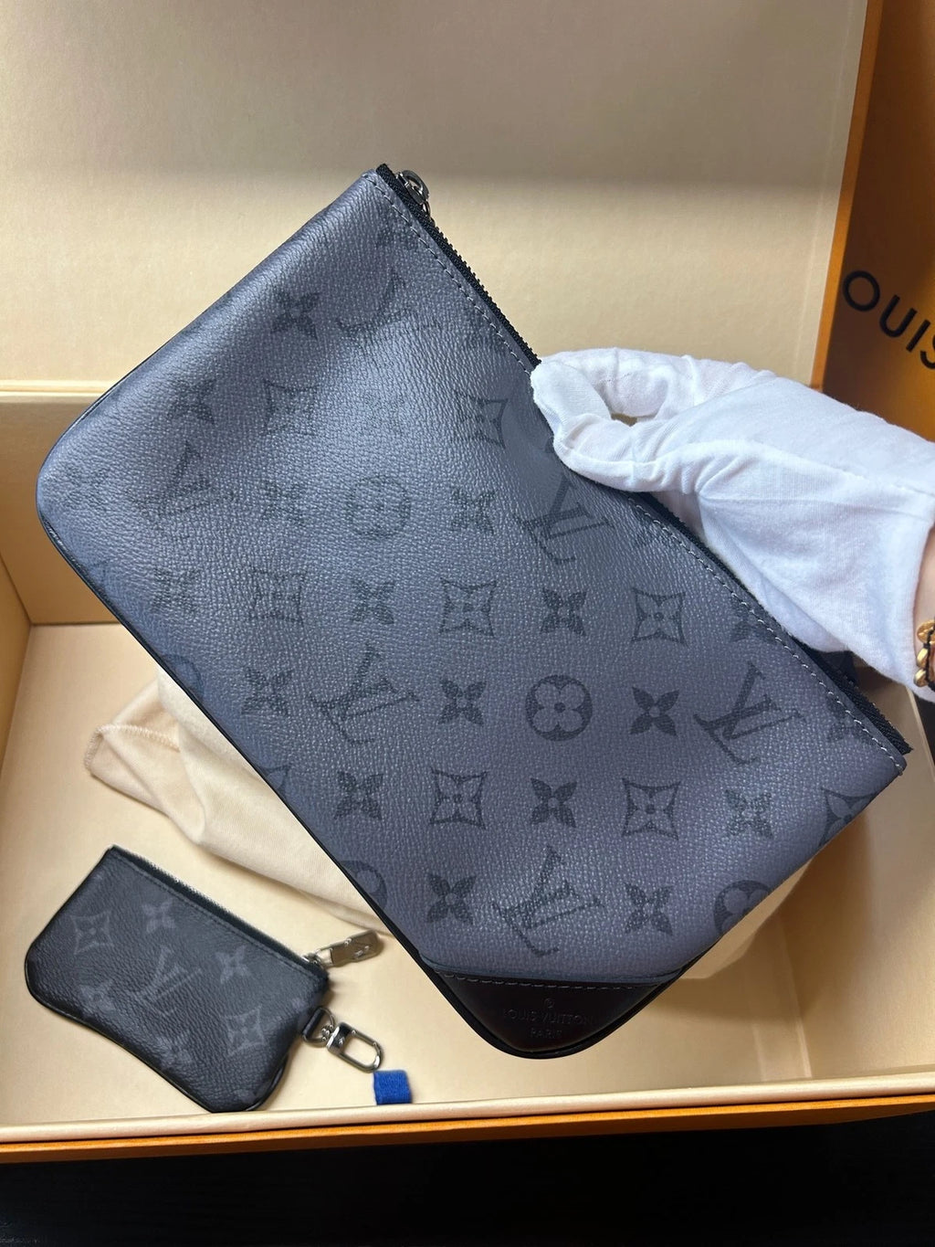 Louis Vuitton Black 3-in-1 Crossbody Bag For Women