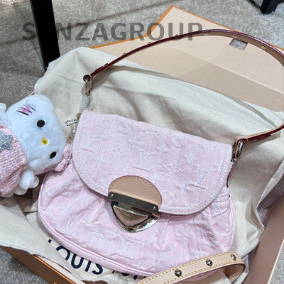 Louis Vuitton Pink Gold Shoulder Bag Classic Fashion Women