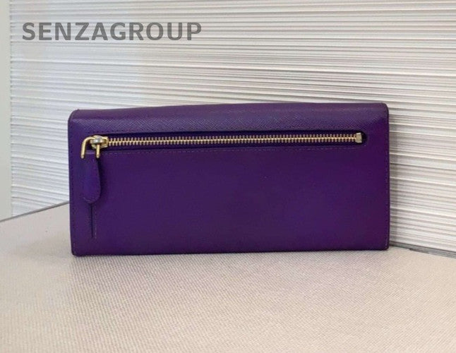 PRADA Deep purple Wallet Classic Women