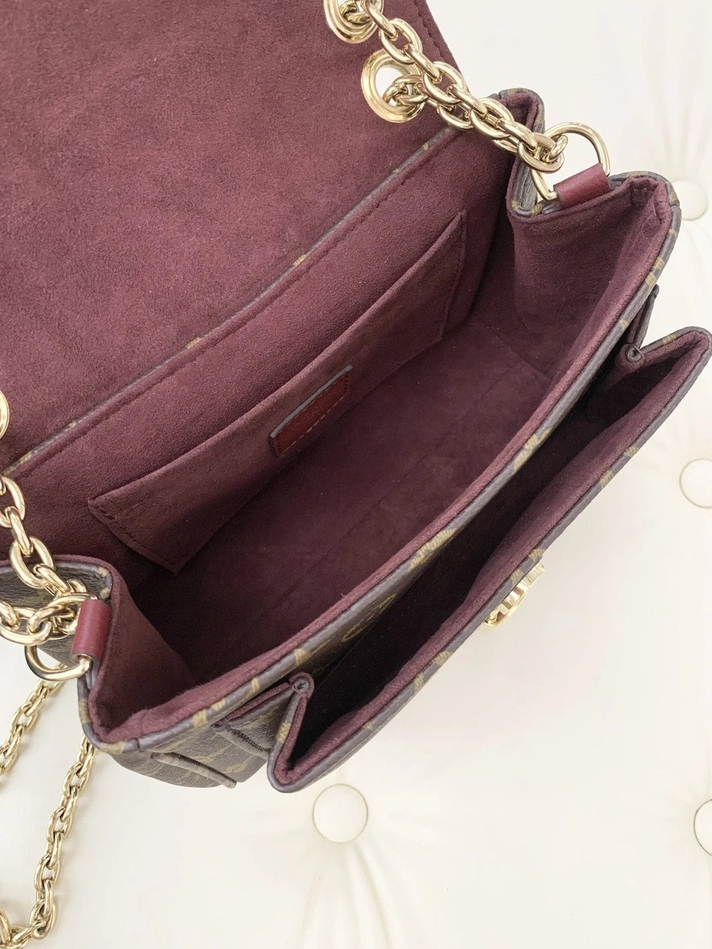 Louis Vuitton Borsa Saint Germain BB Calfskin Monogram Crossbody Bag Women S