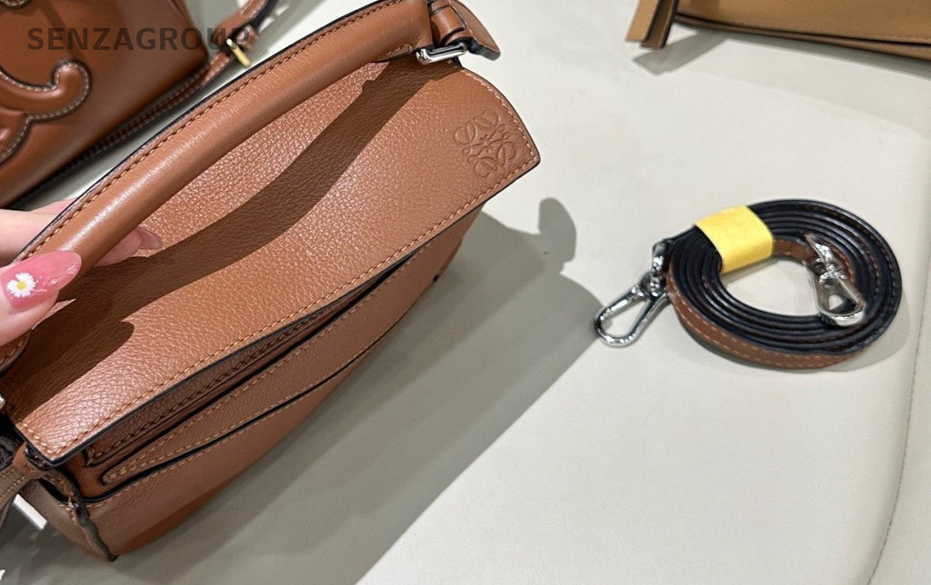 Loewe puzzle Shoulder Crossbody mini Bag Classic Brown