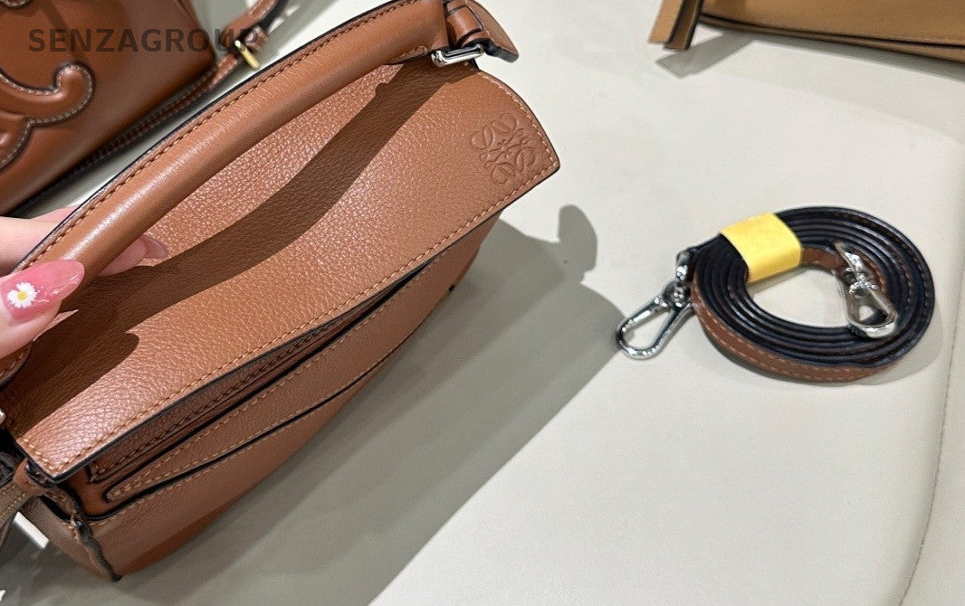 Loewe puzzle Shoulder Crossbody mini Bag Classic Brown