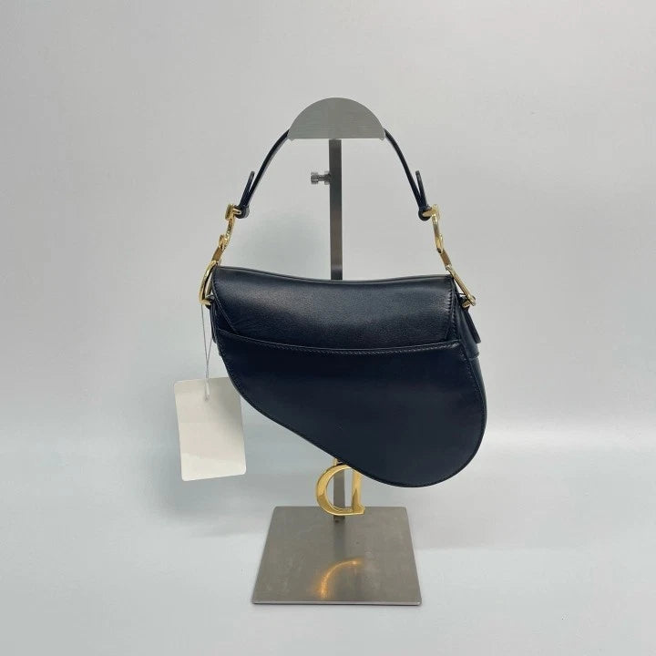 Dior Saddle Black Shoulder Bag Excellent