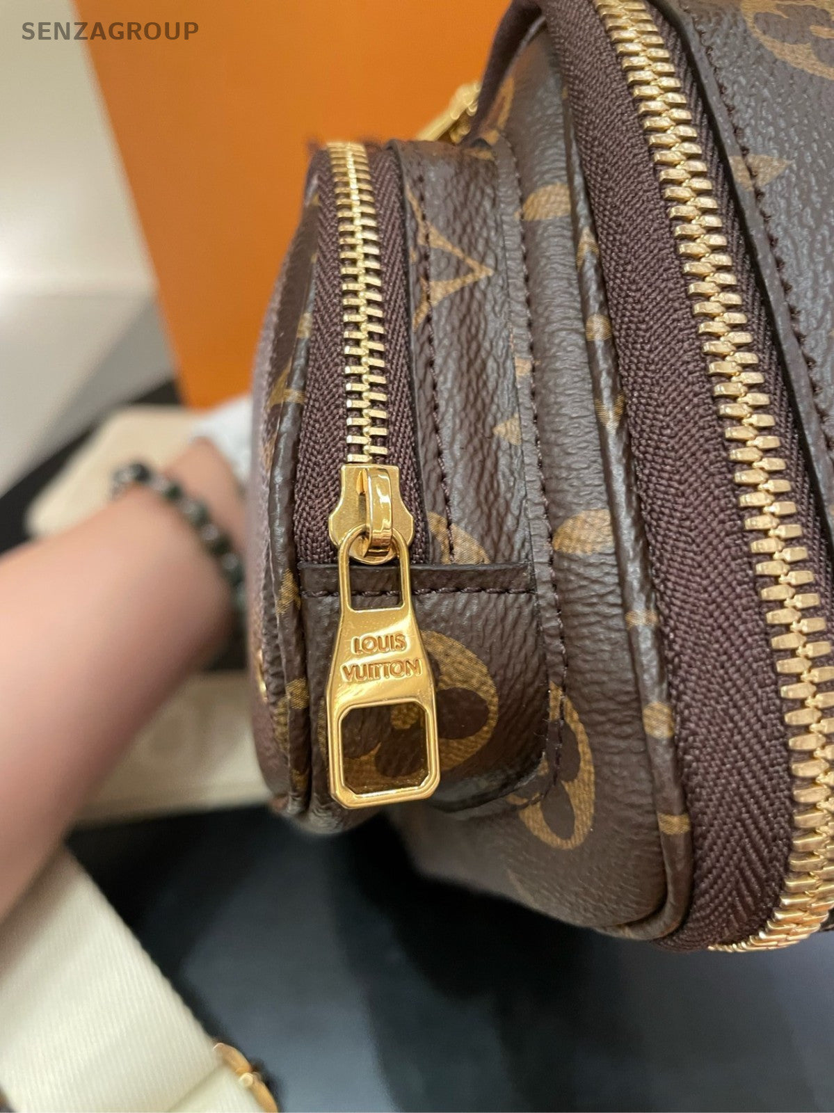 Louis Vuitton Utility Camera bag Monogram Top Handle 2way Crossbody bag