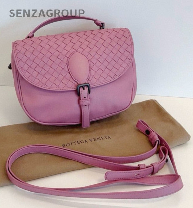 Bottega Veneta Classic Intrecciato Pink Shoulder bag Crossbody Almost brand NEW
