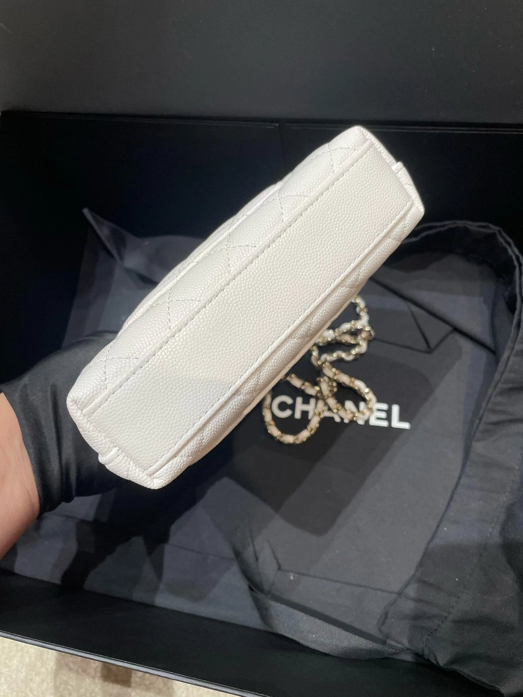 New CHANEL Coco Handle Mini Top Handle Bag For Women