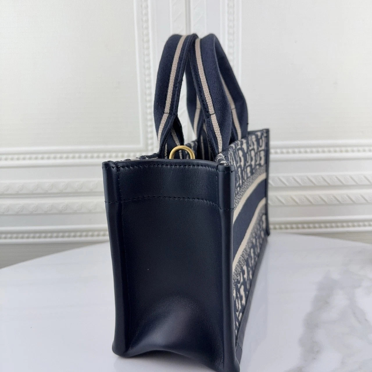 Dior Oblique Horizontal Book Tote Crossbody Handbag For Women