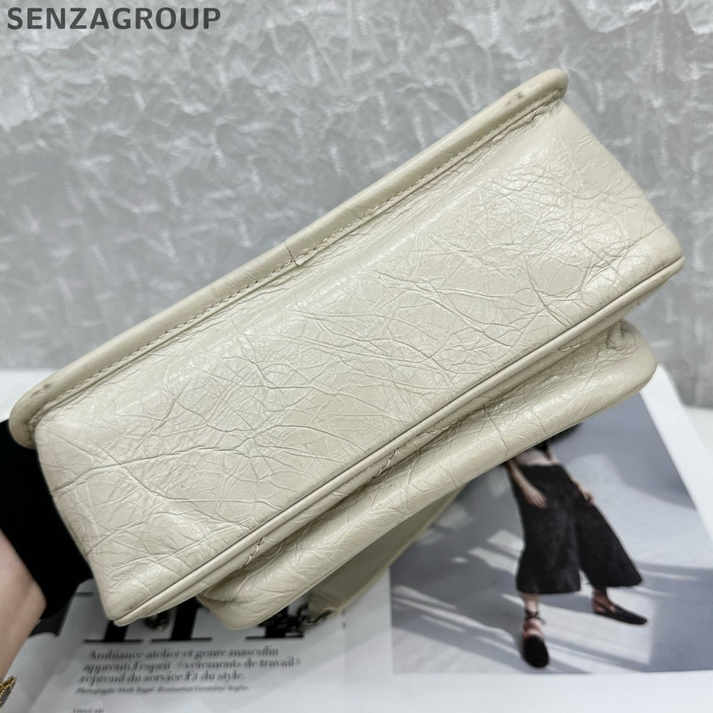 Saint Laurent Niki Baby Small Silver Chain Shoulder Crossbody Bag Classic