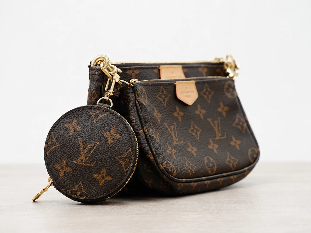 Louis Vuitton Multi Pochette Accessoires Shoulder Bag Monogram Canvas Classic