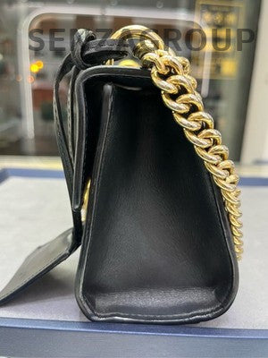 Gucci Padlock Small Black Beige Gold Chain Shoulder Bag Women's Fashion