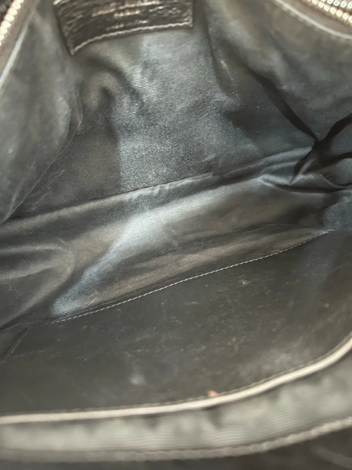 YSL Black Silver Medium Niki Shoulder Bag For Women