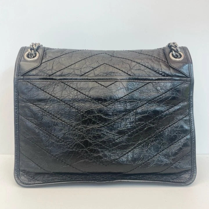 Saint Laurent Niki Black Shoulder Bag Crossbody Excellent