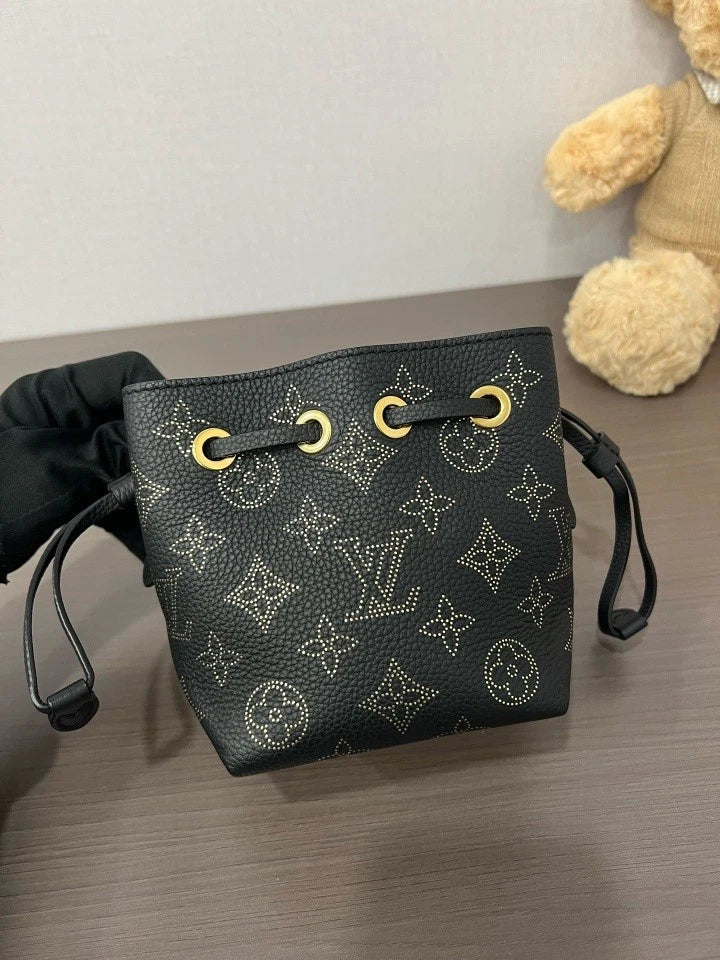 Louis Vuitton Bella Small Drawstring Bucket Bag Shoulder Bag Crossbody