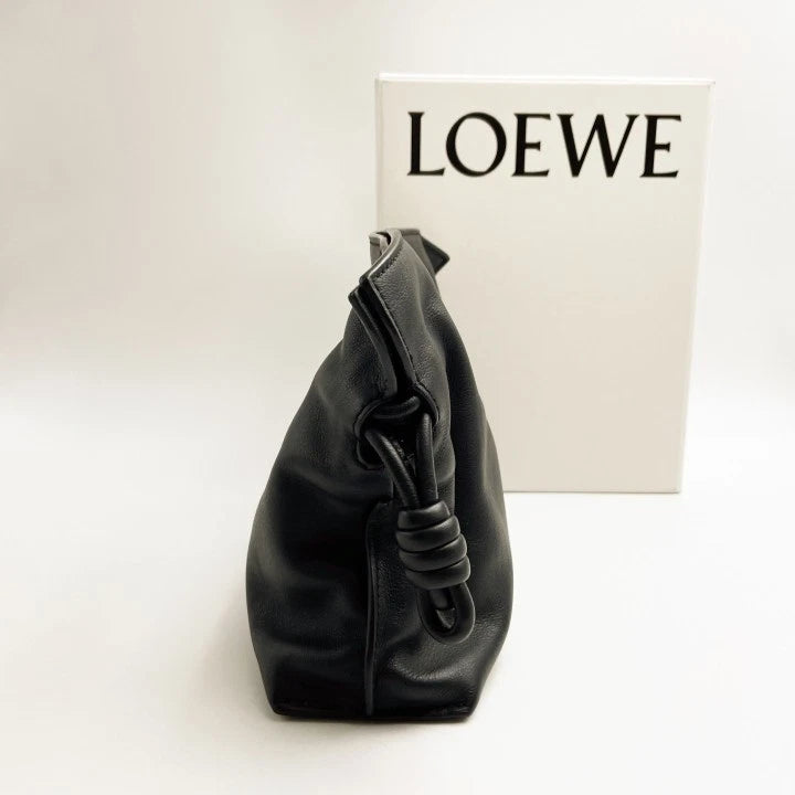LOEWE Flamenco Mini Bucket Bag For Women Black